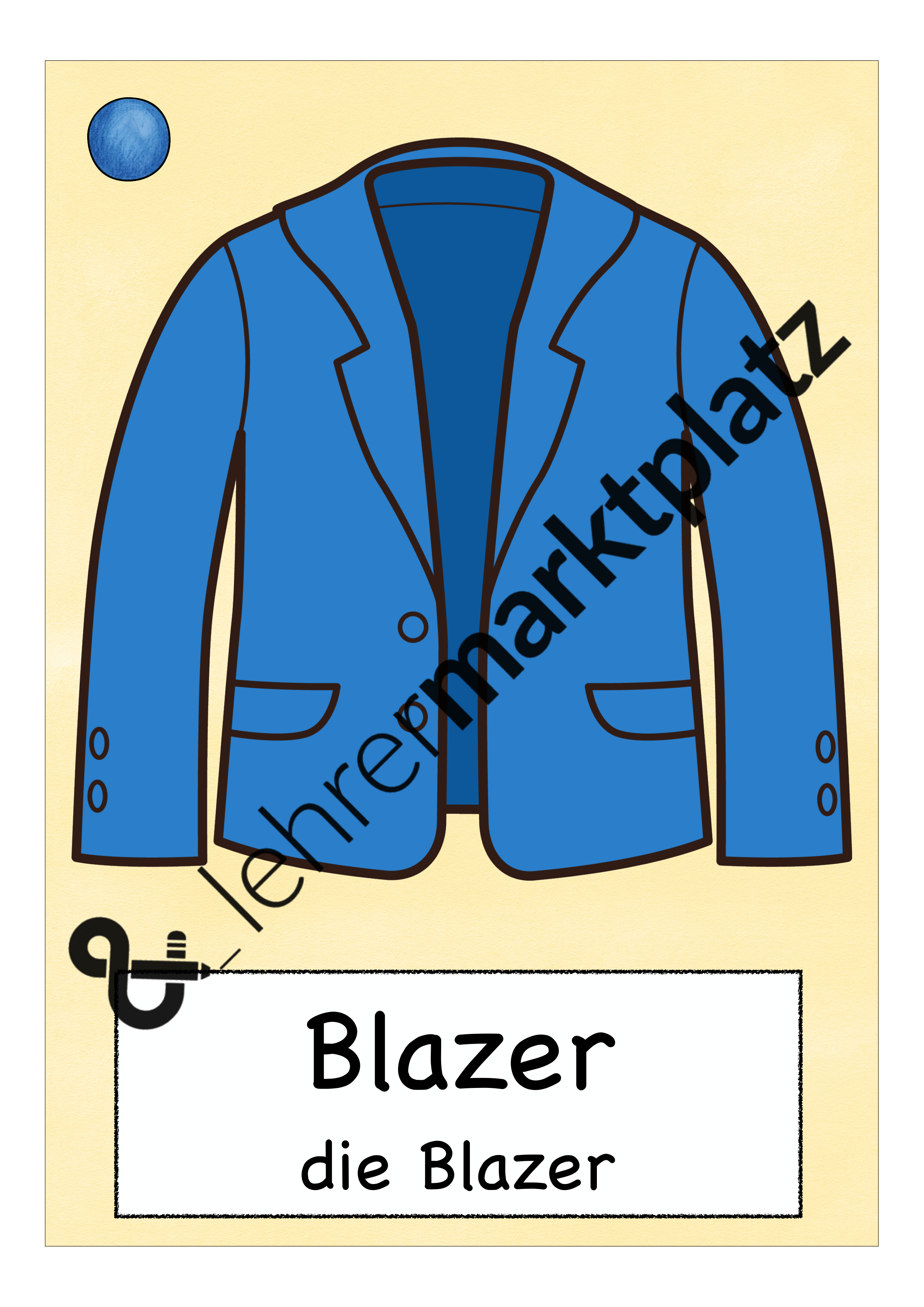 Bildkarten Kleidung – Unterrichtsmaterial in den Fächern DaZ/DaF