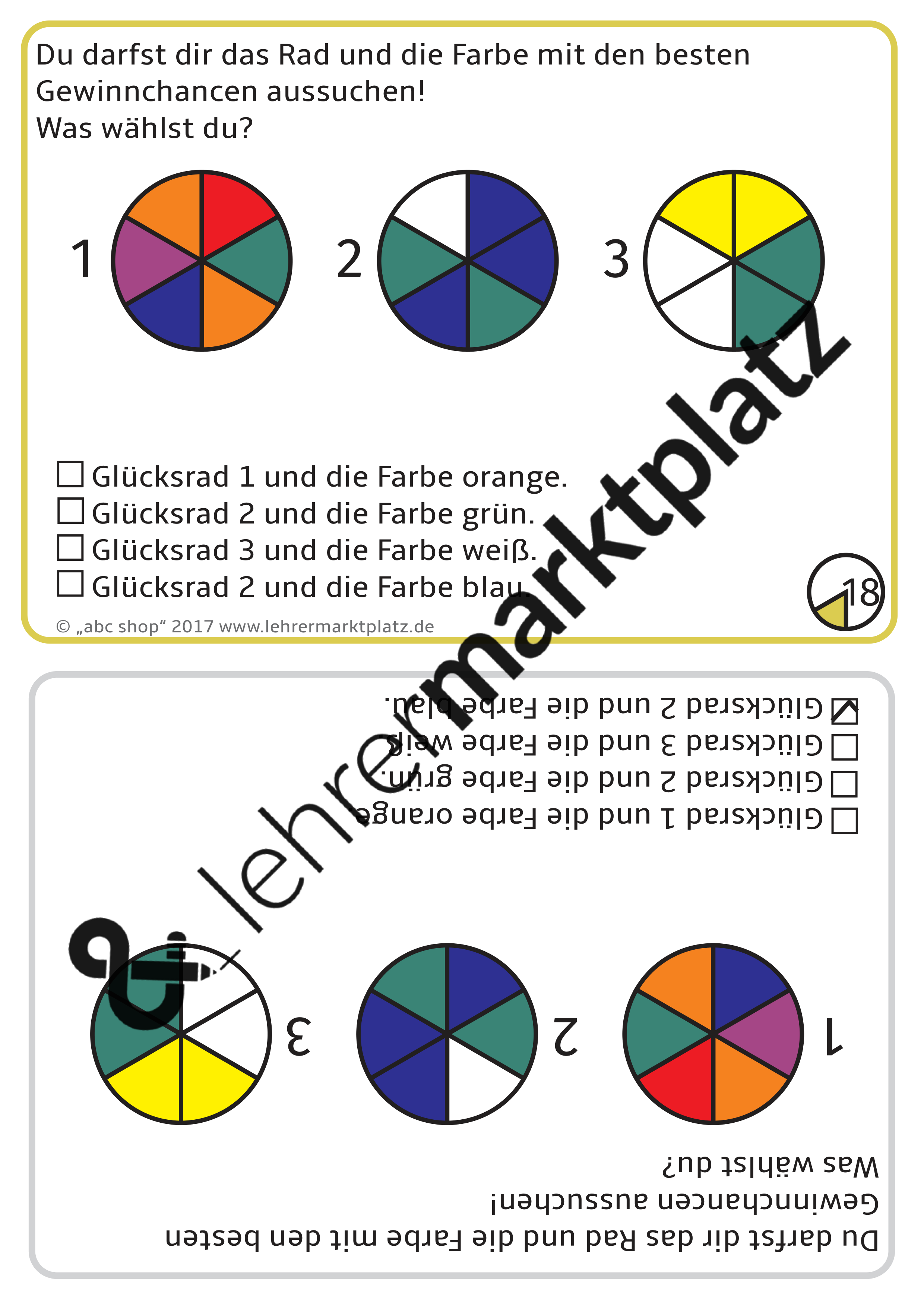 Wahrscheinlichkeitsrechnung Aufgaben Mit Lösung Pdf Klasse 8 Wahrscheinlichkeiten in der Grundschule - 26 Aufgaben- und
