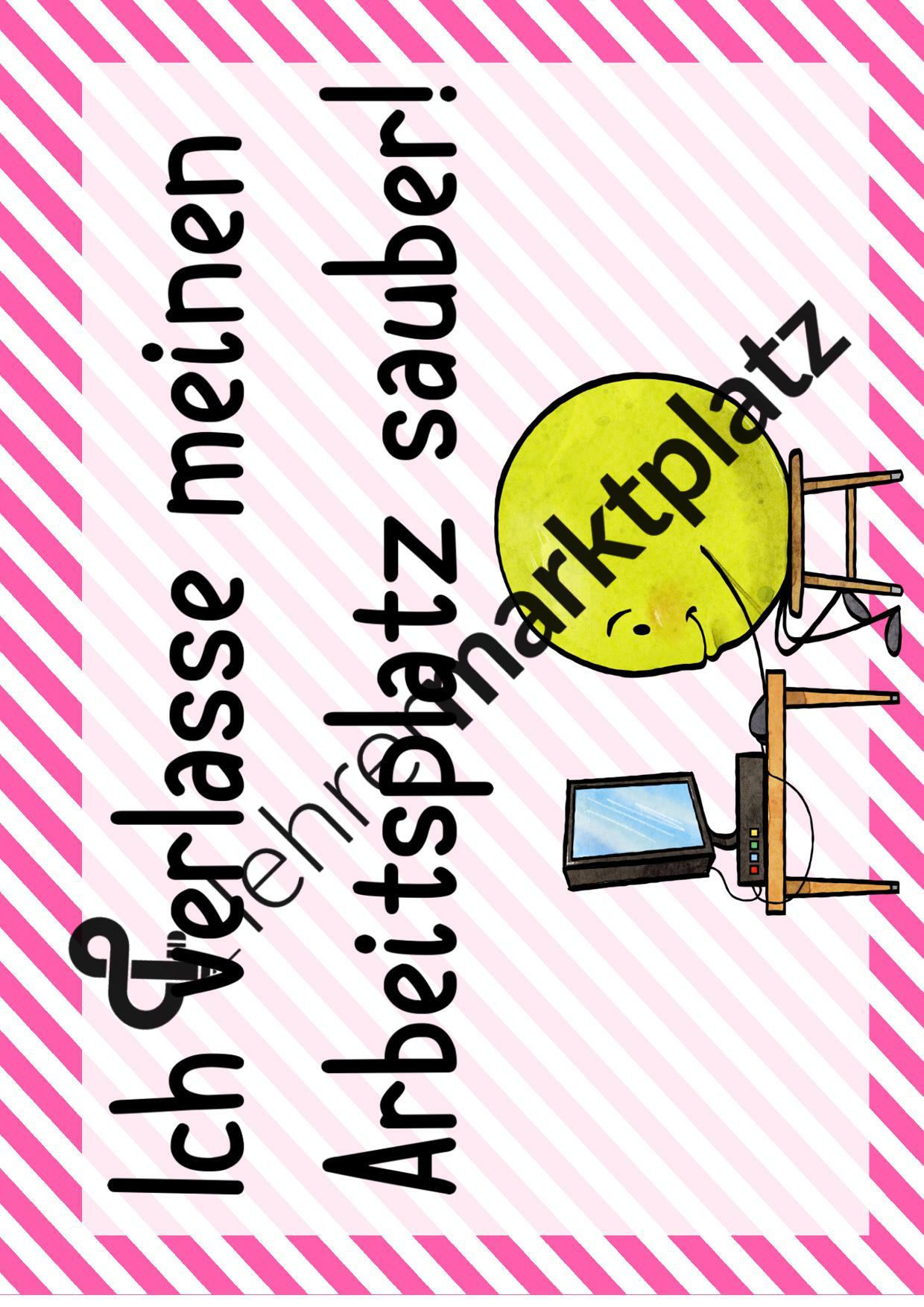 Regeln im Computerraum Unterrichtsmaterial in den Fächern Fachübergreifendes & Informatik & ITG