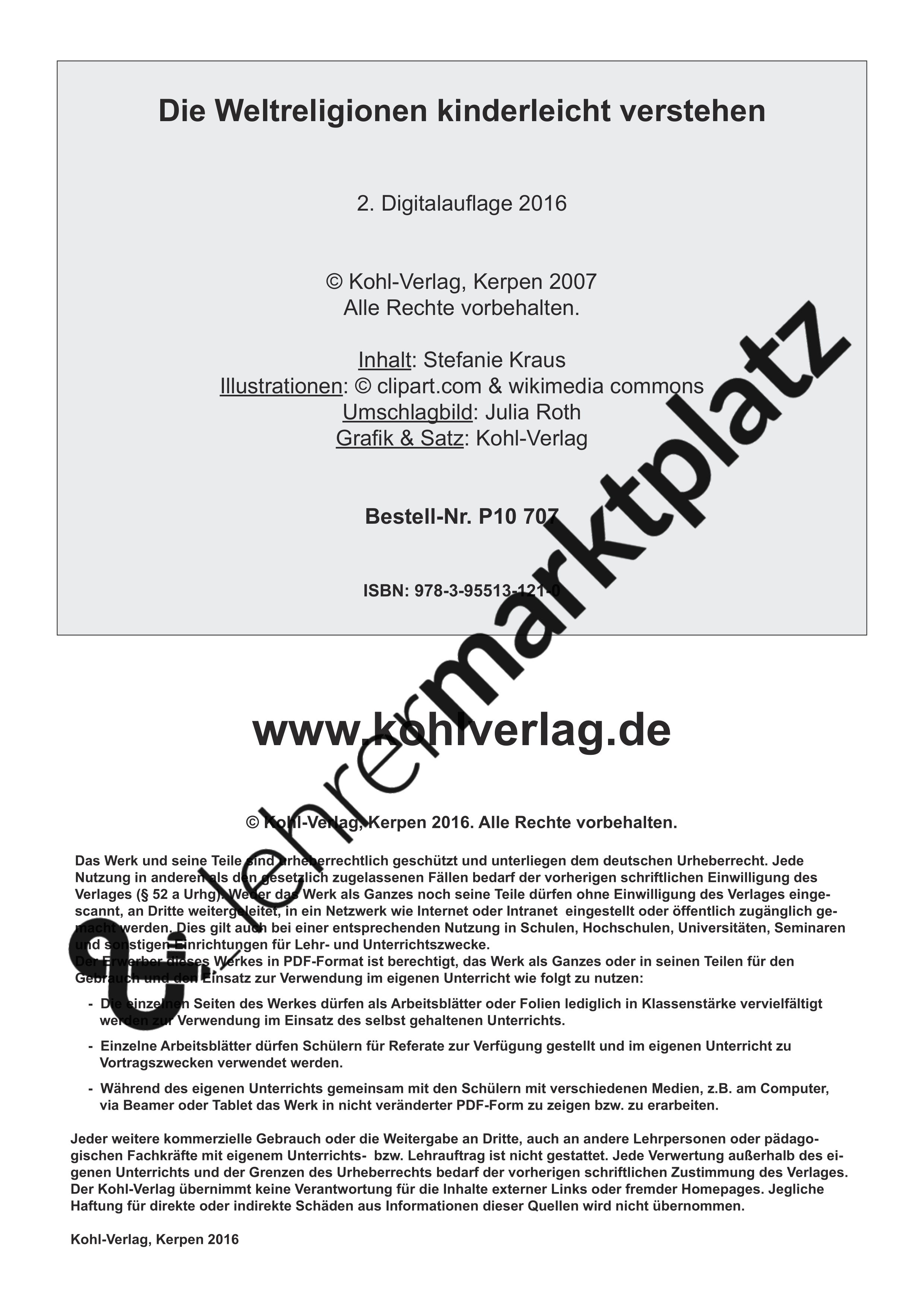 Die Weltreligionen kinderleicht verstehen – Unterrichtsmaterial in den Fächern Ethik & Religion