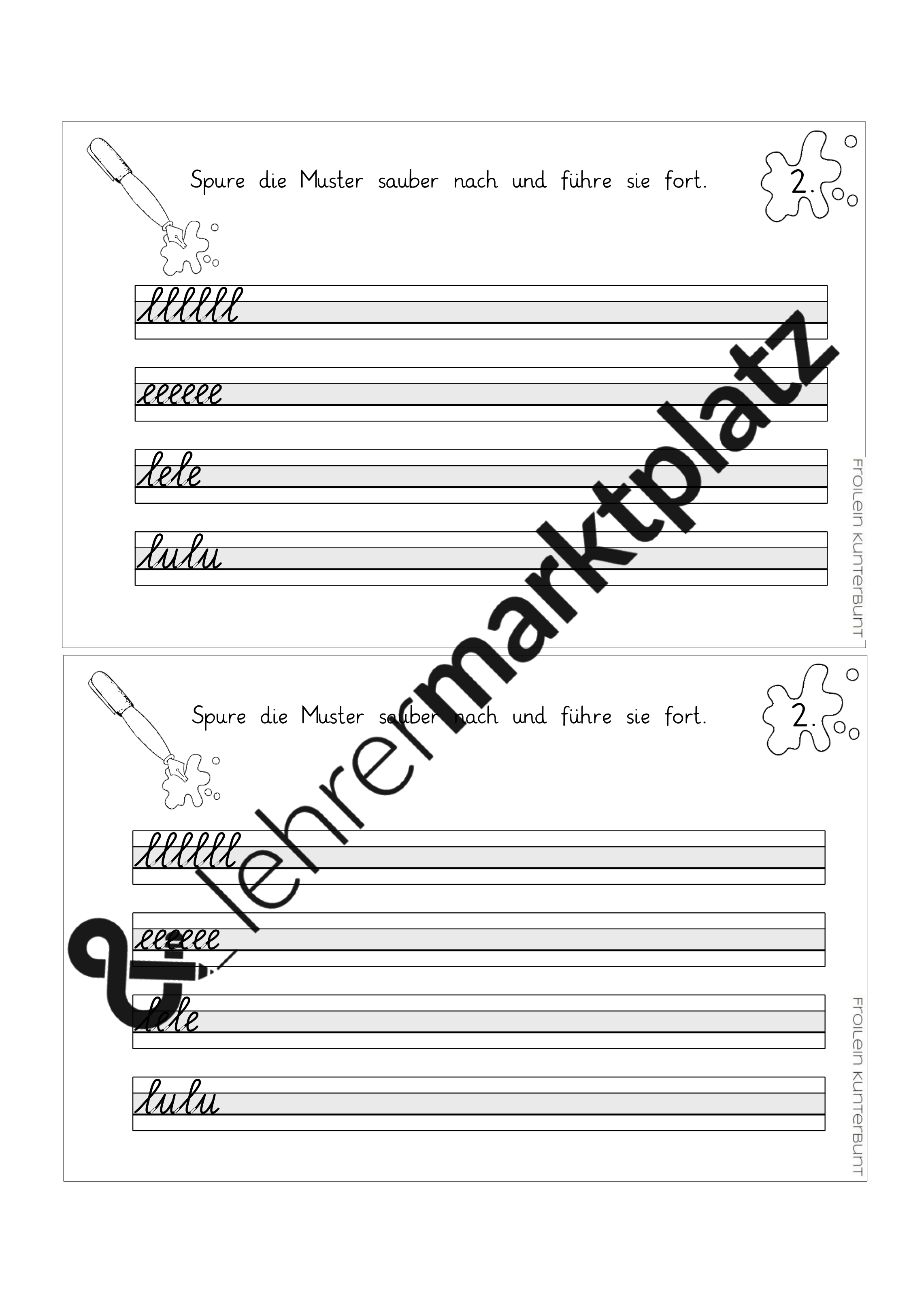 Materialpaket Füllerführerschein – Unterrichtsmaterial im Fach Deutsch