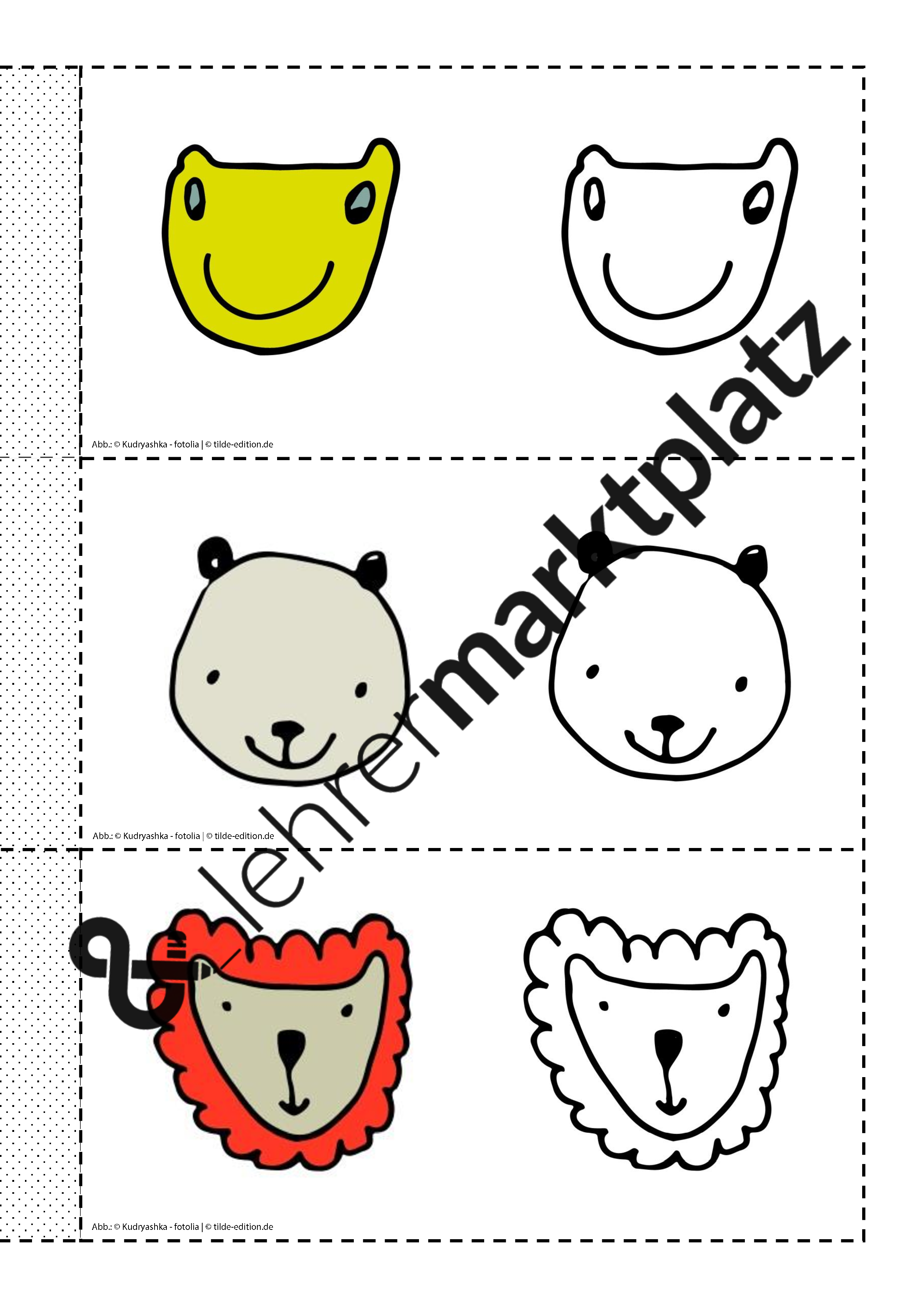 Ausmalheft Malvorlagen Streifenheft Visuelle