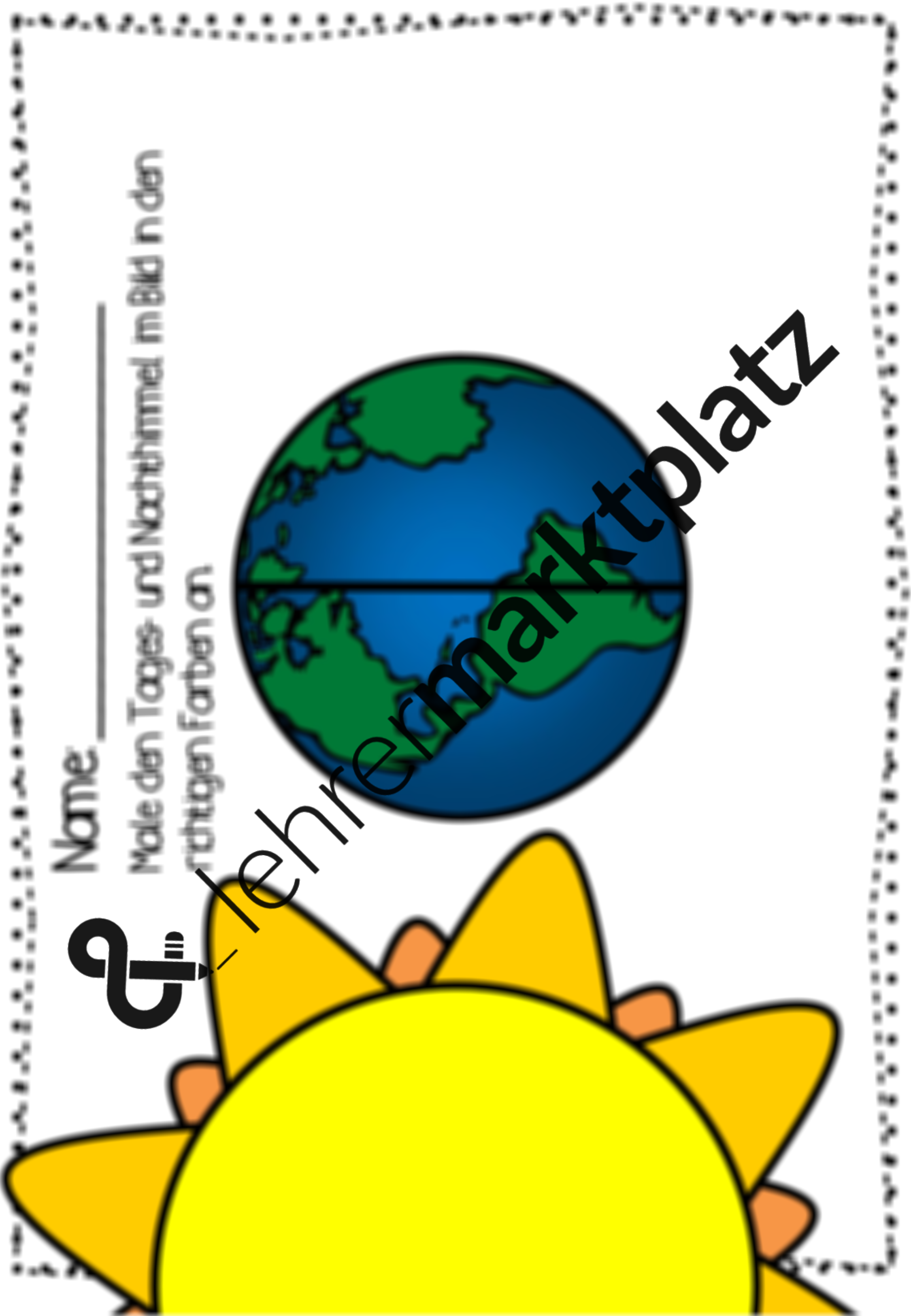 Entstehung Tag Und Nacht Grundschule