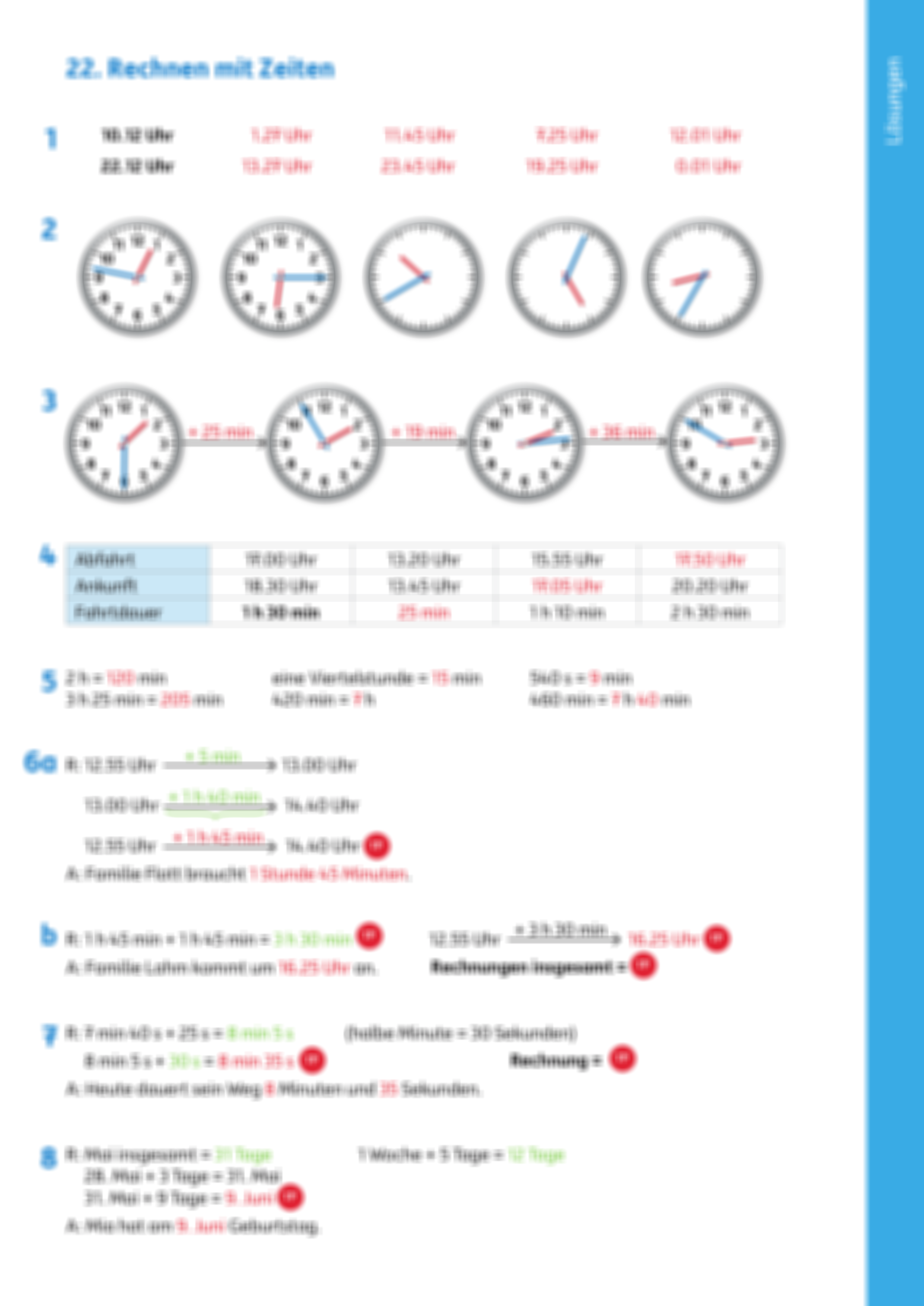 Tests in Mathe - Lernzielkontrollen 3. Klasse – Unterrichtsmaterial in ...